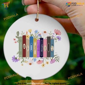 Taylor Swift Eras Book Design Ornament, Custom Christmas Ornaments