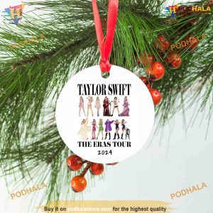 Taylor Swift Eras Tour Xmas Ornament Family Christmas Ornaments Swiftmas 2
