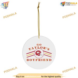Taylor Swift Travis Kelce Gift Ornament Personalized Family Christmas Decor 2
