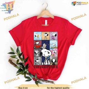Taylors Snoopy Tour Edition Eras Shirt for Swifties Xmas Gift 3