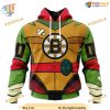 Teenage Mutant Ninja Turtles Special NHL Boston Bruins Hoodie 3D, Fun Merch