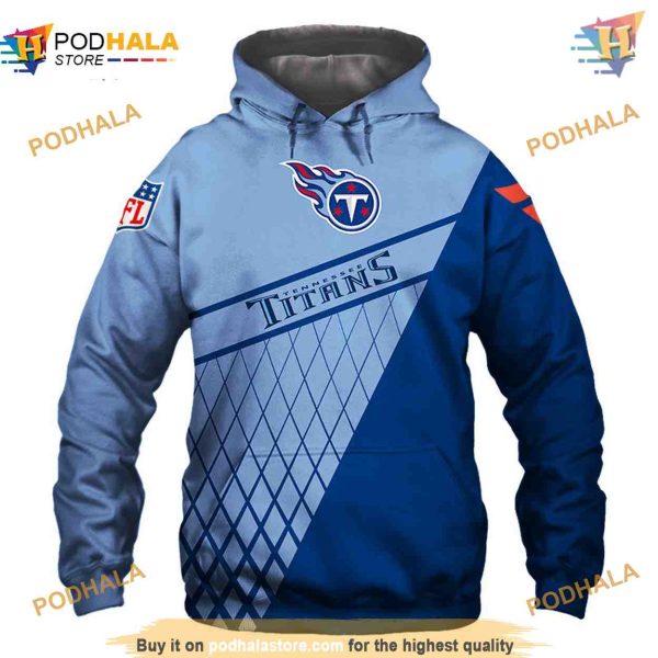 Tennessee Titans Hoodie 3D, Affordable Sweatshirt, Titans Merchandise