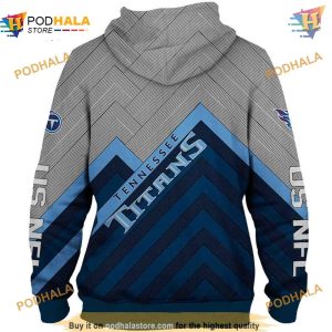 Tennessee Titans Hoodie 3D Long Sweatshirt Sizes S 5XL Titans Gear 2