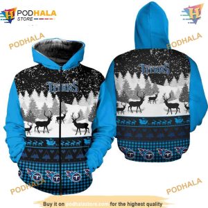Tennessee Titans Hoodie 3D Xmas Gift Titans Clothing Sweatshirt 2