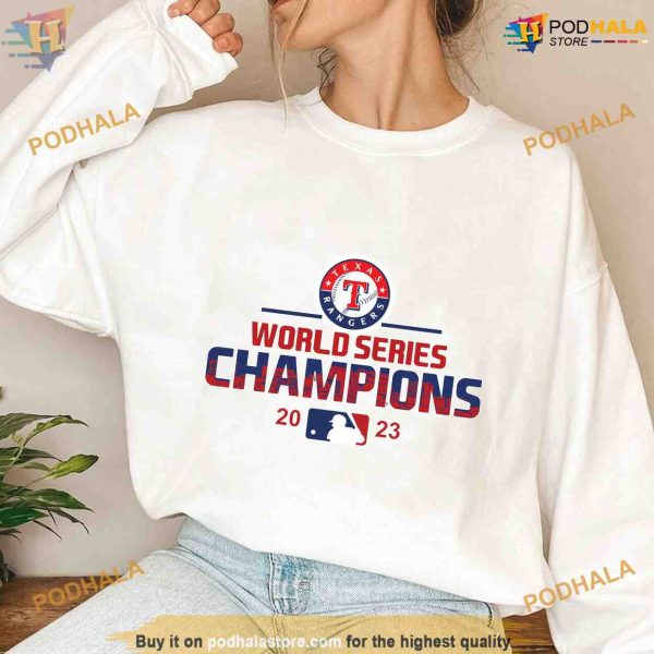 Texas Baseball 2023 Series Shirt, Vintage Rangers Champions, Fan Gear
