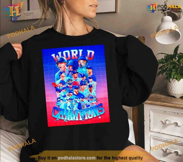 Texas Rangers 2023 World Champions Shirt For Women Men