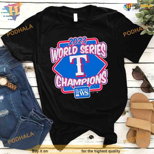 Texas Rangers 2023 World Series Champions Bes Shirt For Women Men