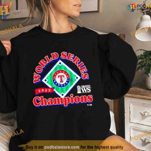 Texas Rangers 2023 World Series Champions Franchise Shirt For Women Men