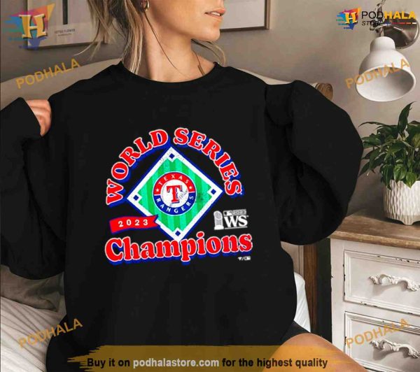 Texas Rangers 2023 World Series Champions Franchise Shirt For Women Men