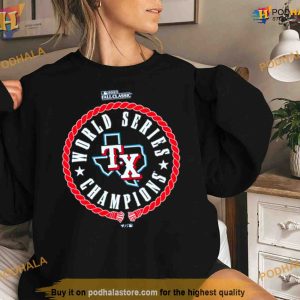 Texas Rangers 2023 World Series Champions Stealing Shirt For Women Men 2