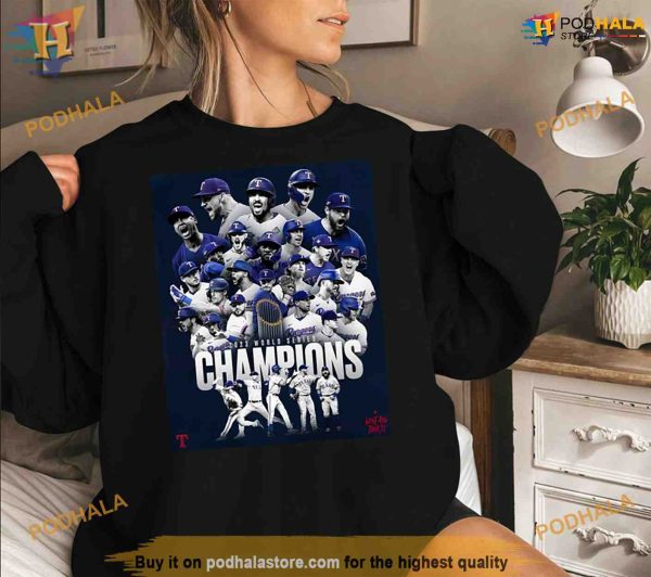 Texas Rangers World Series Champions 2023 wentandtooki Shirt For Women Men