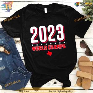 Texas baseball World Champions 2023 Shirt For Women Men