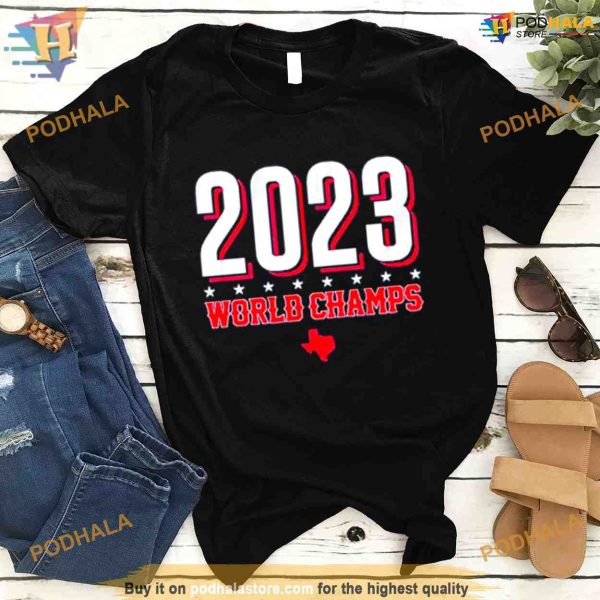 Texas baseball World Champions 2023 Shirt For Women Men