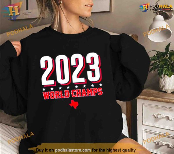 Texas baseball World Champions 2023 Shirt For Women Men