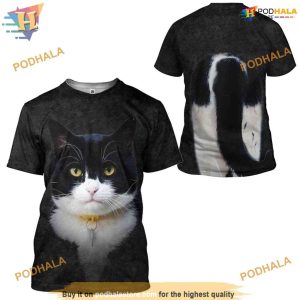 Texudo Cat Costume Full All Over Printed 3D Hoodie Sweatshirt 2