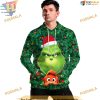 The Grinch 3D Xmas Hoodie, Creative Christmas Gifts