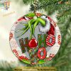 The Grinch Hands Christmas Ornament, Funny Xmas Gift