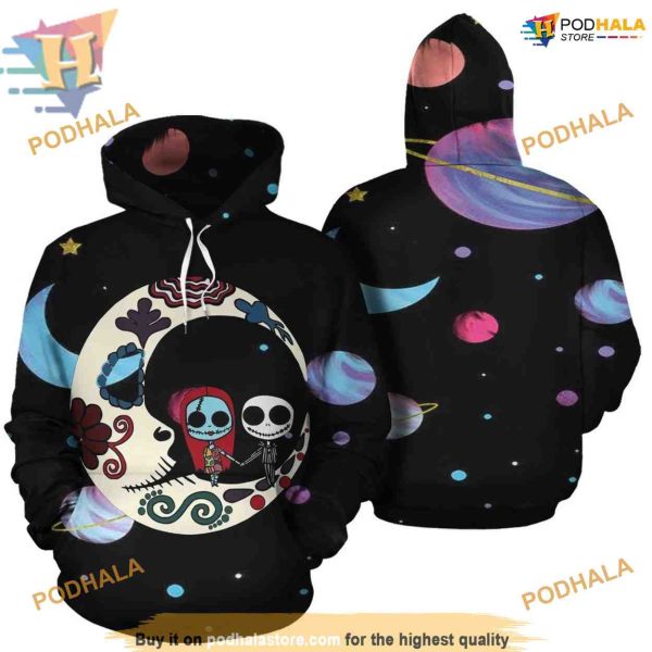 The Nightmare Before Christmas 3D Xmas Hoodie, Creative and Funny Gift Idea