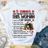 This Woman Loves Cats and Christmas Shirt, Funny Christmas Shirt For Family
