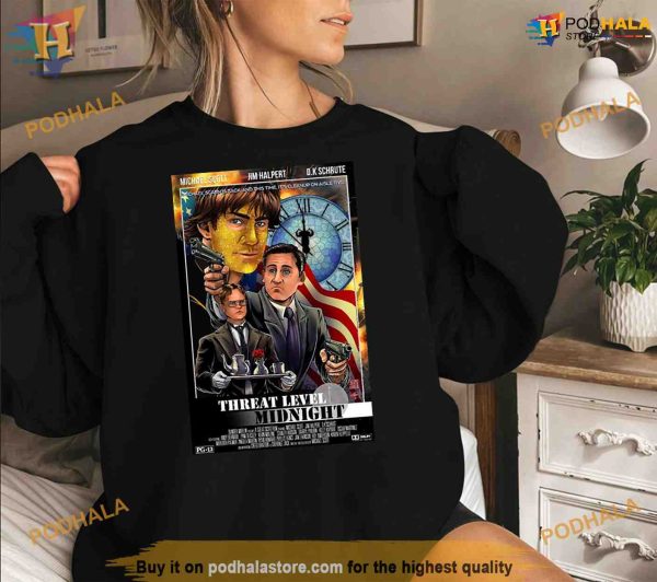 Threat Level Midnight The Office Shirt For Women Men