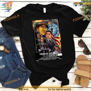 Threat Level Midnight The Office Shirt For Women Men 2