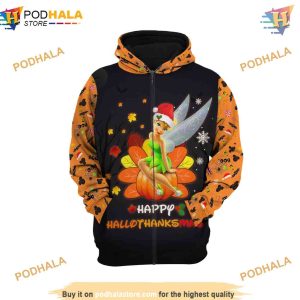 Tinker Bell Disney Hallothankmas 3D Hoodie Trending Apparel 2