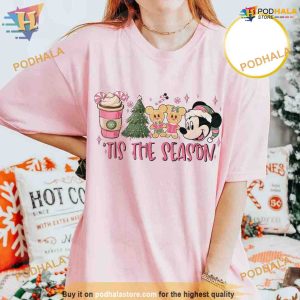 Tis The Season Disney Gingerbread Shirt Best Family Christmas Gifts 2