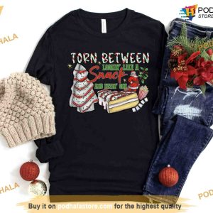 Torn Between Looking Like A Snack Or Eating One Christmas Shirt, Funny Xmas Gift