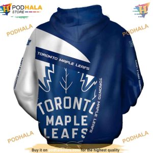 Toronto Maple Leafs 3D Hoodie Hooded Long Sleeve Fan Gifts 3