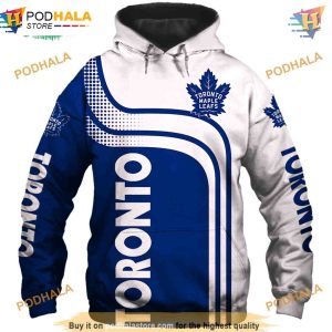 Toronto Maple Leafs Zipper Hoodie Affordable Sweatshirt Fan Gifts 2