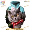 Totoro Cat Christmas 3D Hoodie, Creative Christmas Gifts