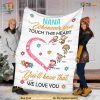 Touch of Grandma's Love Personalized Christmas Blanket