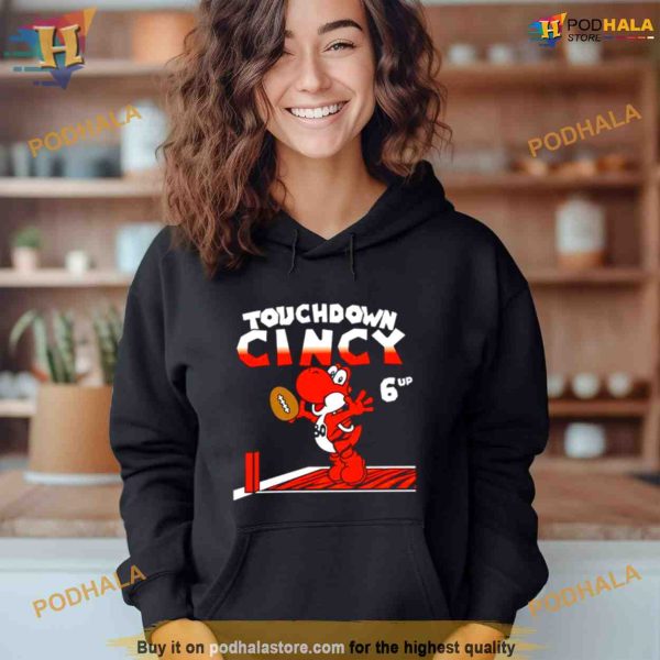 Touchdown cincy 6up Shirt For Women Men