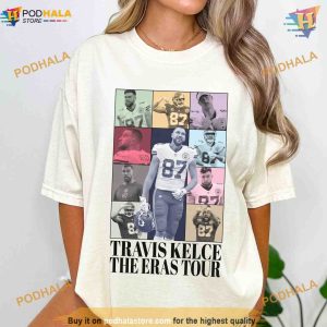 Travis Kelce The Eras Tour Unisex Shirt For Chief Fans, Football Fan Gifts