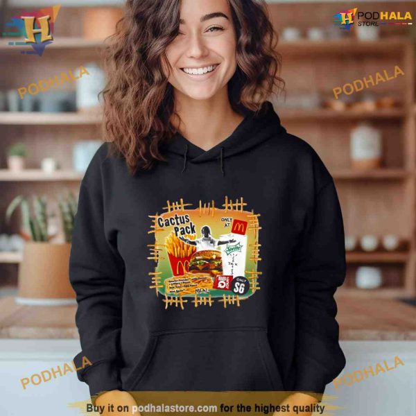 Travis Scott McDonalds Cactus Pack Vintage Bootleg Shirt For Women Men