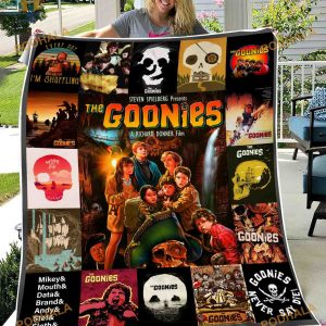 Treasure Hunt Coziness with The Goonies Christmas Blanket