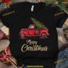 Truck Christmas Tree Shirt, Funny Xmas Gifts