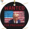Trump 2024 Mug Shot Ornament, Funny Christmas Ornaments 2023