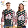 Two Dogs Christmas Sweatshirt 3D Hoodie, Creative Christmas Gifts