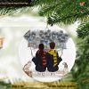 Twosome's Tree Trimming Personalized Couple Holiday Ornament, Love & Festivity