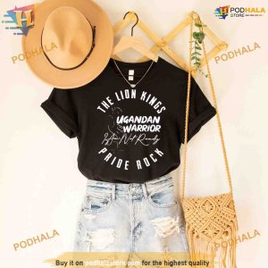 Ugandan Warrior The Lion Kings Pride Rock Shirt For Women Men 2