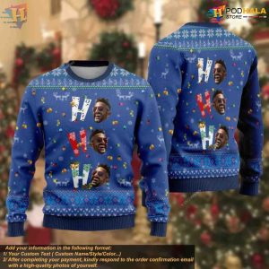 Ugly Custom Face Christmas Sweater Personalized Funny Photo Gift 2