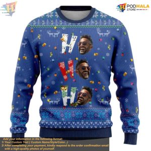 Ugly Custom Face Christmas Sweater Personalized Funny Photo Gift 3