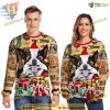 Ugly Dogs Christmas 3D Print Sweatshirt 3D Hoodie, Funny Christmas Gift Ideas