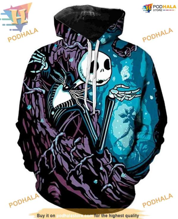 Unisex 3D Jack Anime Hoodie, Funny Christmas Gift Ideas
