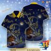 Unisex Adult Festive Hawaiian Shirt, Santa Claus Aloha Shirt
