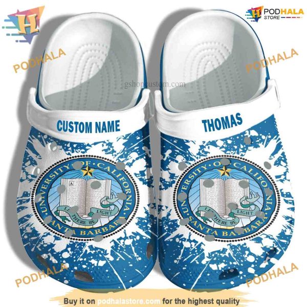 University of California Santa Barbara Grad Crocs, Creative Christmas Gifts for Grads
