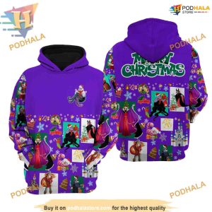 Ursula Violet Disney Xmas Hoodie, Creative Christmas Gifts