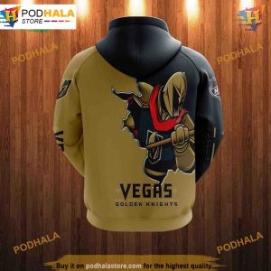 Vegas Golden Knights 3D Hoodies Cartoon Graphic Sweatshirt for Fans 2