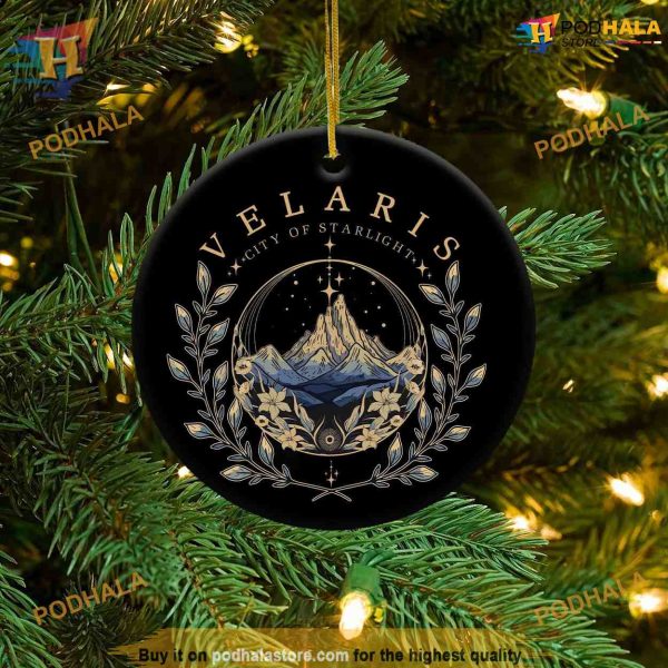 Velaris Starlight Ornament, Friends Christmas Ornaments, City Decor
